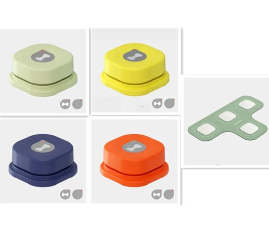 Pet Communication Button for Dogs & Cats – Recordable Training Toy