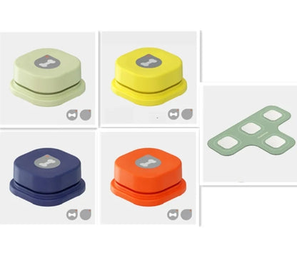 Pet Communication Button for Dogs & Cats – Recordable Training Toy