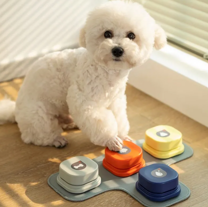 Pet Communication Button for Dogs & Cats – Recordable Training Toy