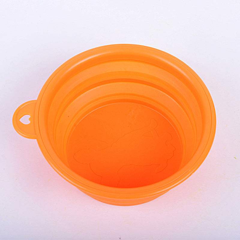 Portable Collapsible Silicone Pet Bowl for Cats & Dogs – Travel Food & Water Bowl