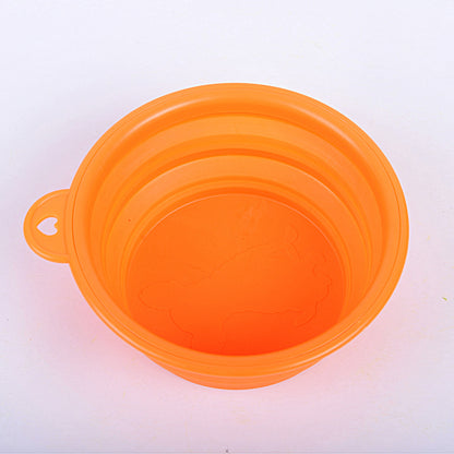 Portable Collapsible Silicone Pet Bowl for Cats & Dogs – Travel Food & Water Bowl