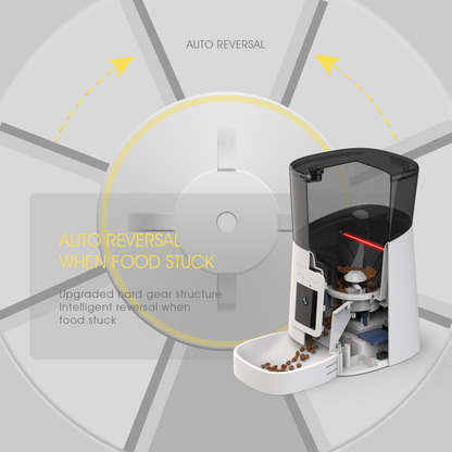 Automatic Pet Feeder with Camera – Smart WiFi App-Controlled Dog & Cat Feeder