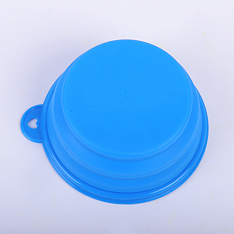 Portable Collapsible Silicone Pet Bowl for Cats & Dogs – Travel Food & Water Bowl