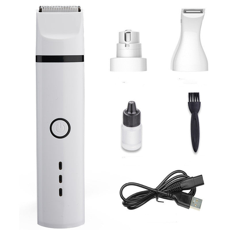 Pet Grooming Shaver for Dogs – 3-in-1 Quiet Electric Trimmer