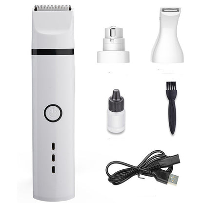 Pet Grooming Shaver for Dogs – 3-in-1 Quiet Electric Trimmer