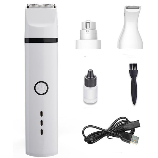 Pet Grooming Shaver for Dogs – 3-in-1 Quiet Electric Trimmer