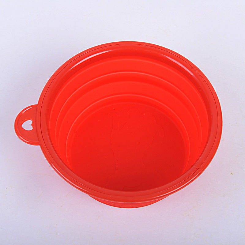 Portable Collapsible Silicone Pet Bowl for Cats & Dogs – Travel Food & Water Bowl