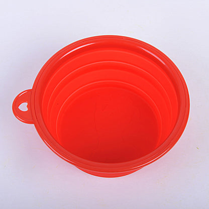 Portable Collapsible Silicone Pet Bowl for Cats & Dogs – Travel Food & Water Bowl