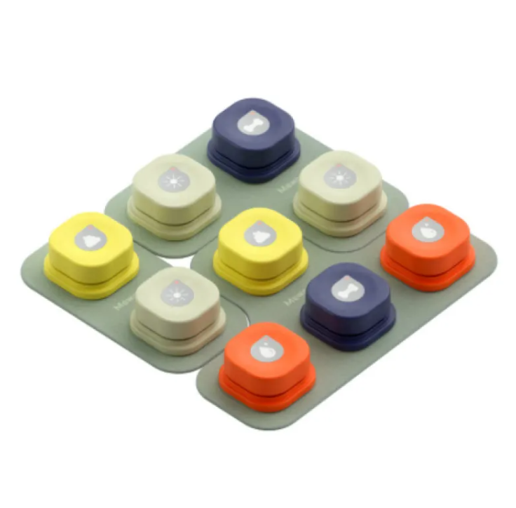 Pet Communication Button for Dogs & Cats – Recordable Training Toy
